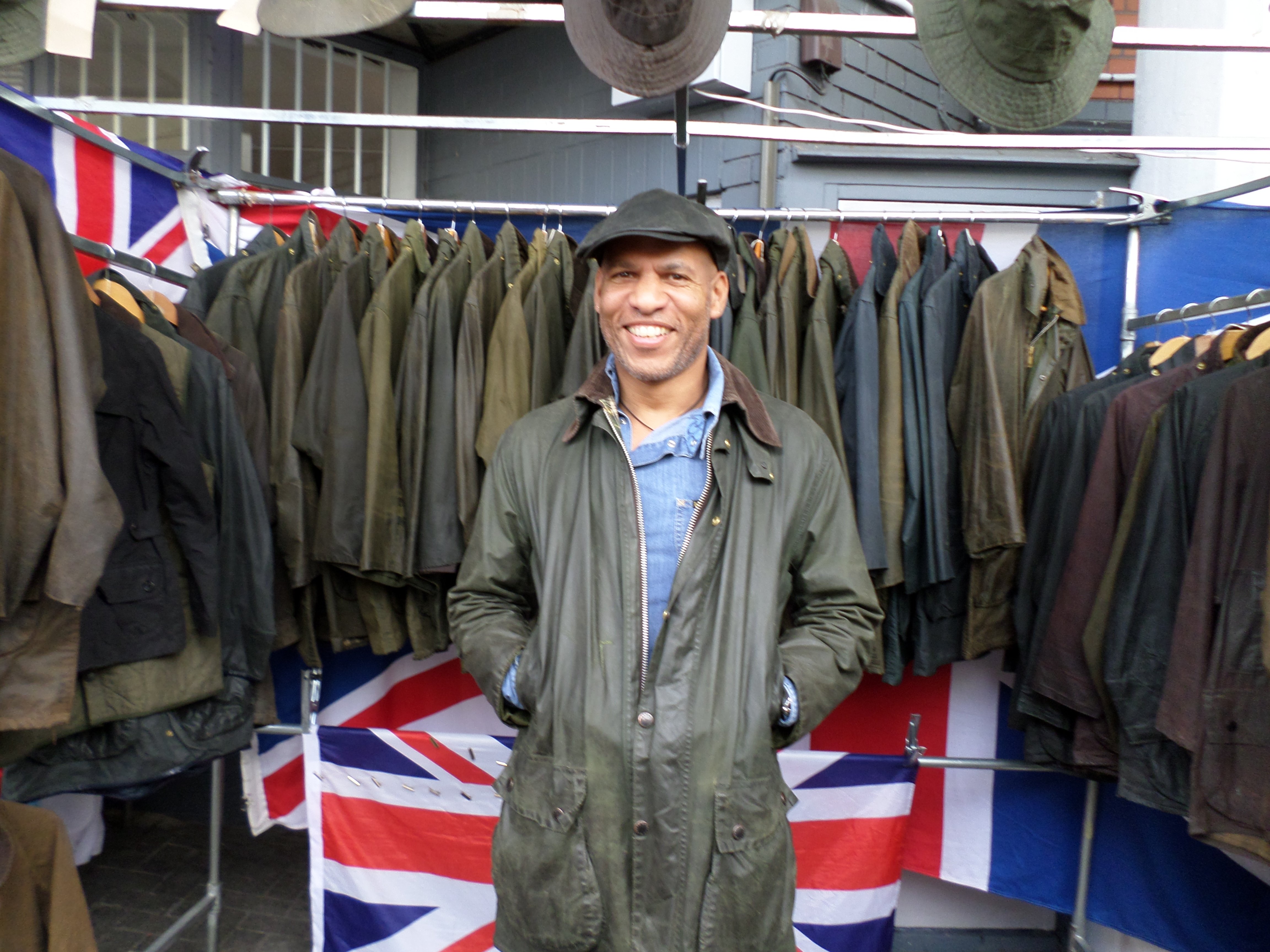 second hand barbour london 